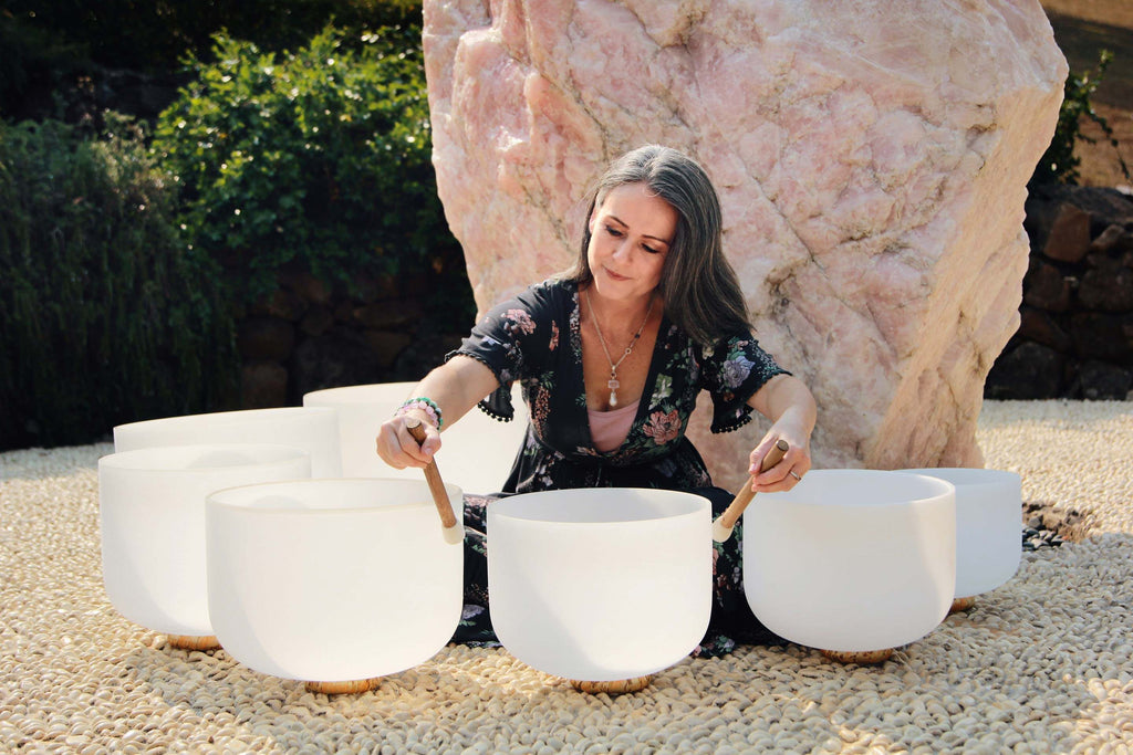 Crystal Singing Bowls
