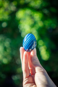 Thumbnail for Blue Agate Egg