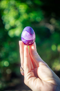Thumbnail for Purple Agate Egg