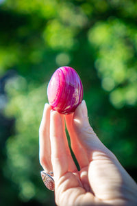 Thumbnail for Pink Agate Egg