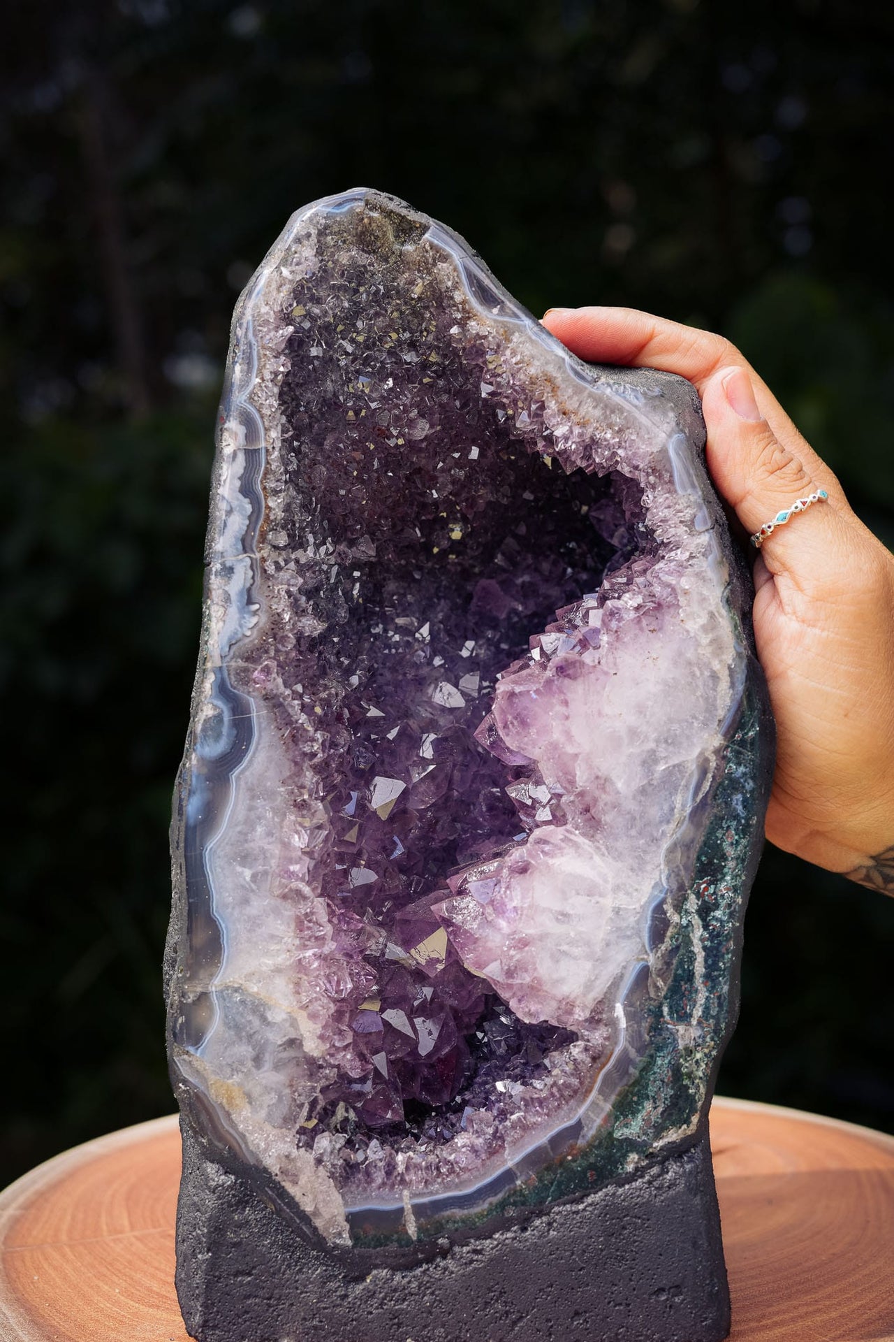 Amethyst Geode of Stability