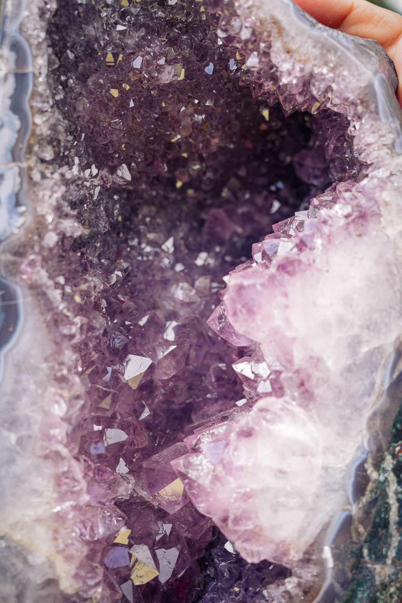 Amethyst Geode of Stability