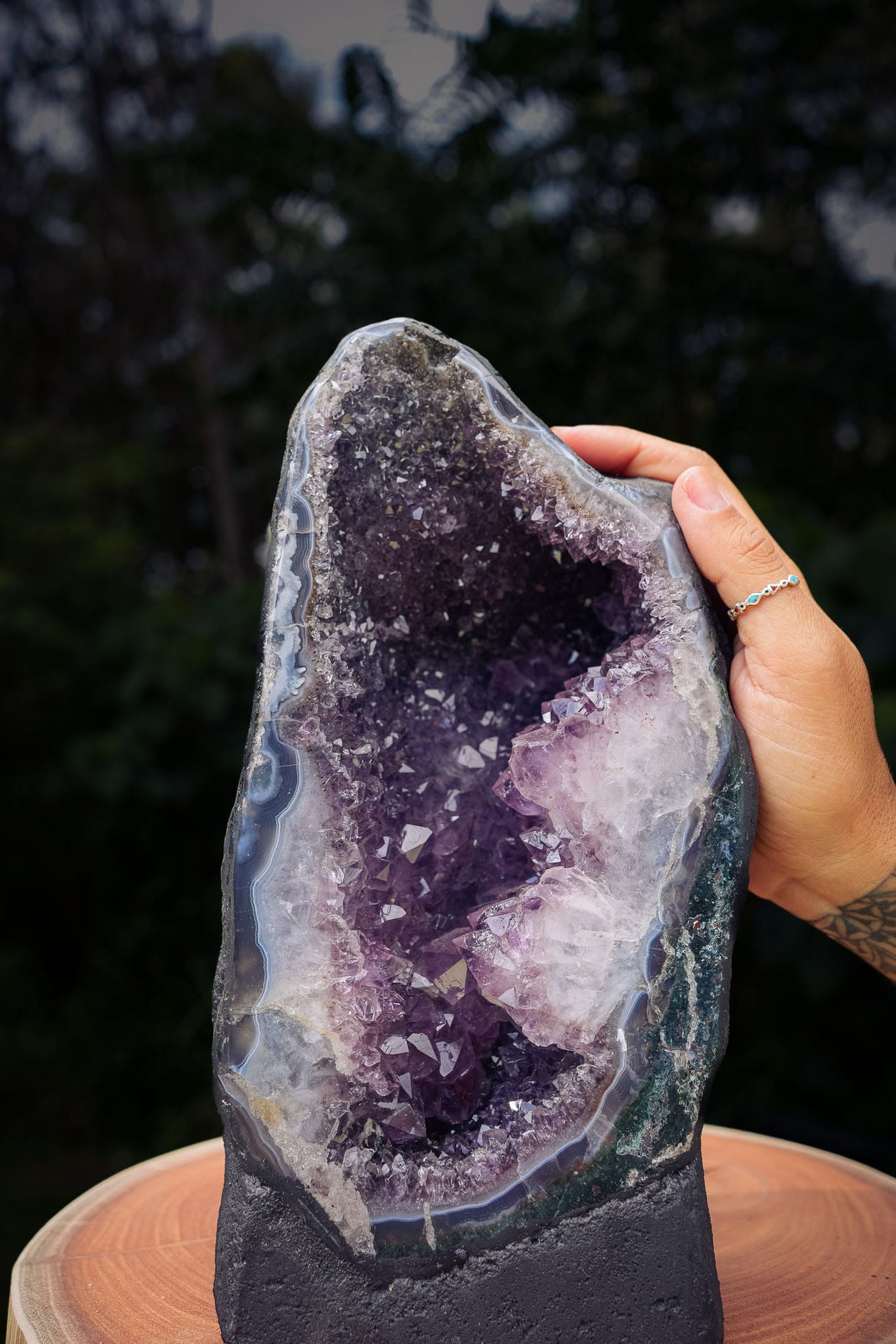 Amethyst Geode of Stability