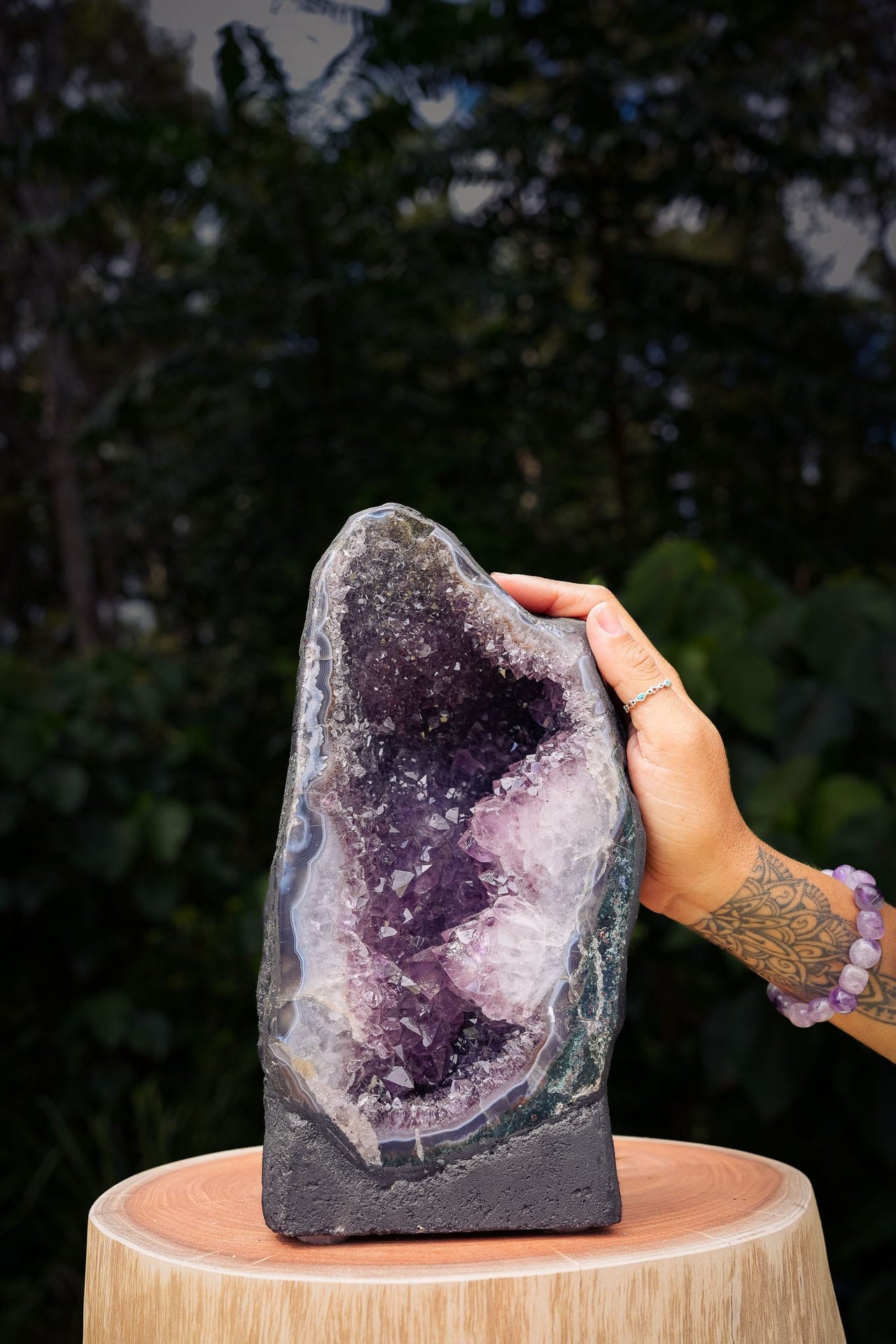 Amethyst Geode of Stability