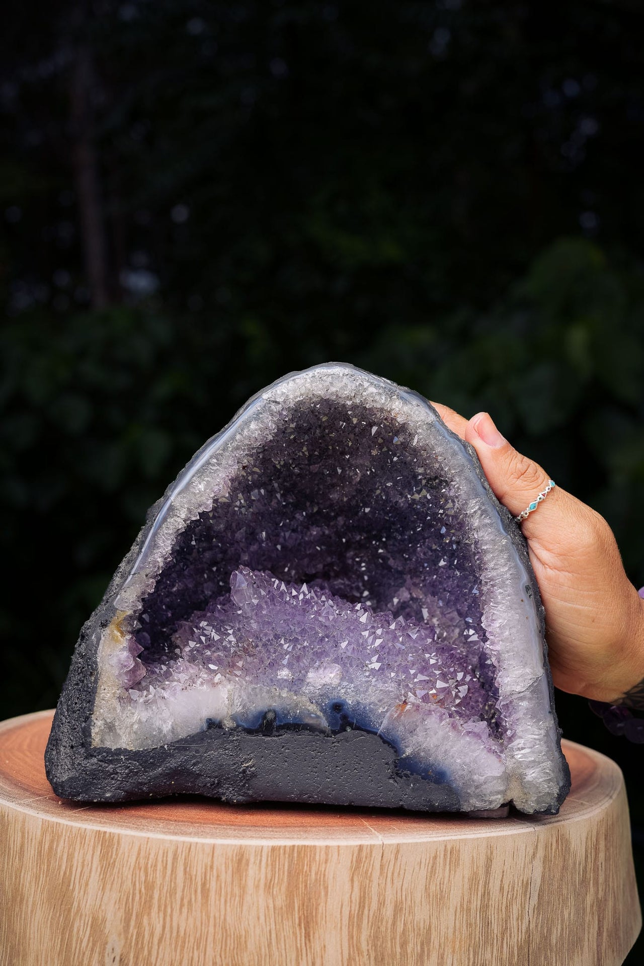 Amethyst Geode of Optimism