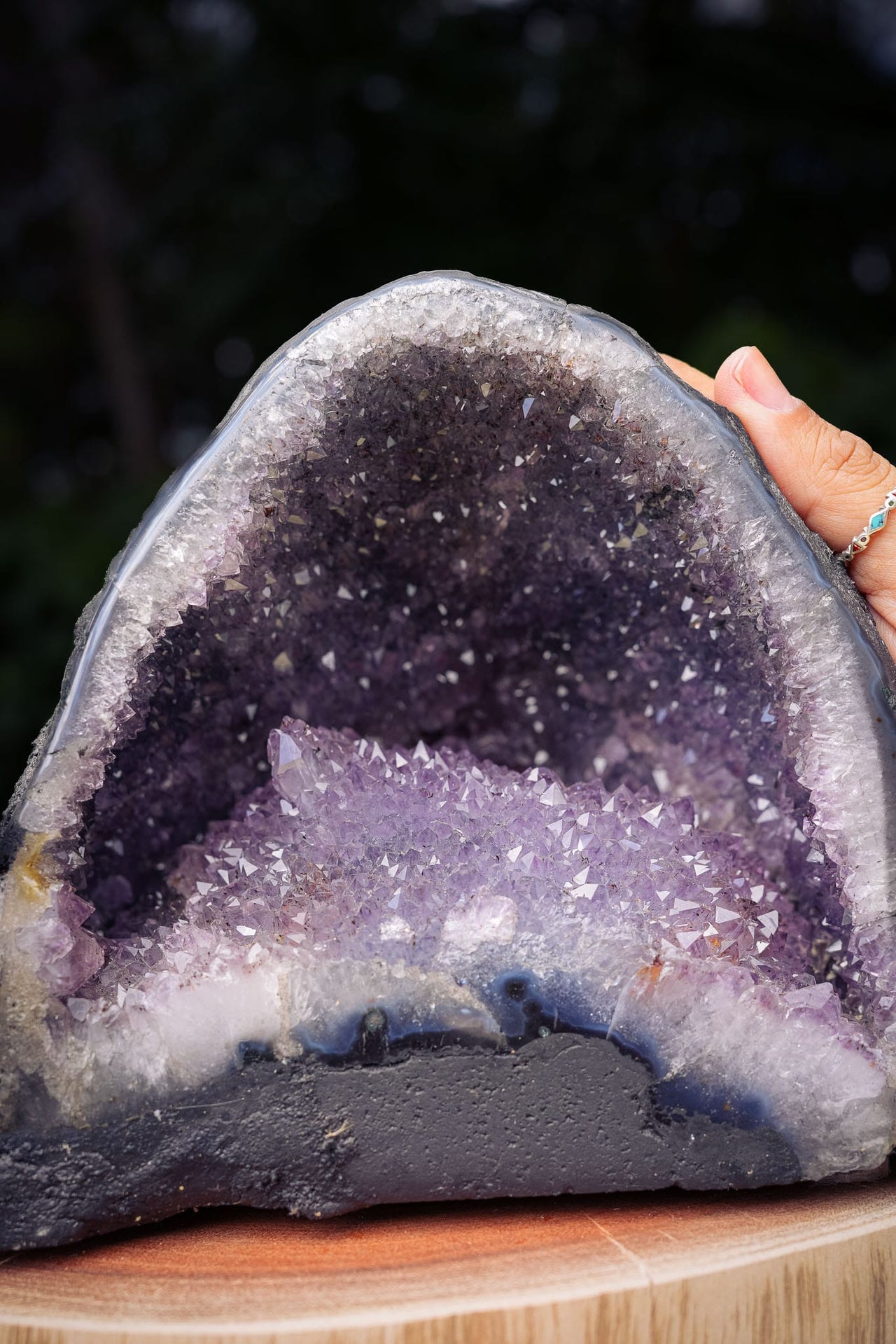 Amethyst Geode of Optimism