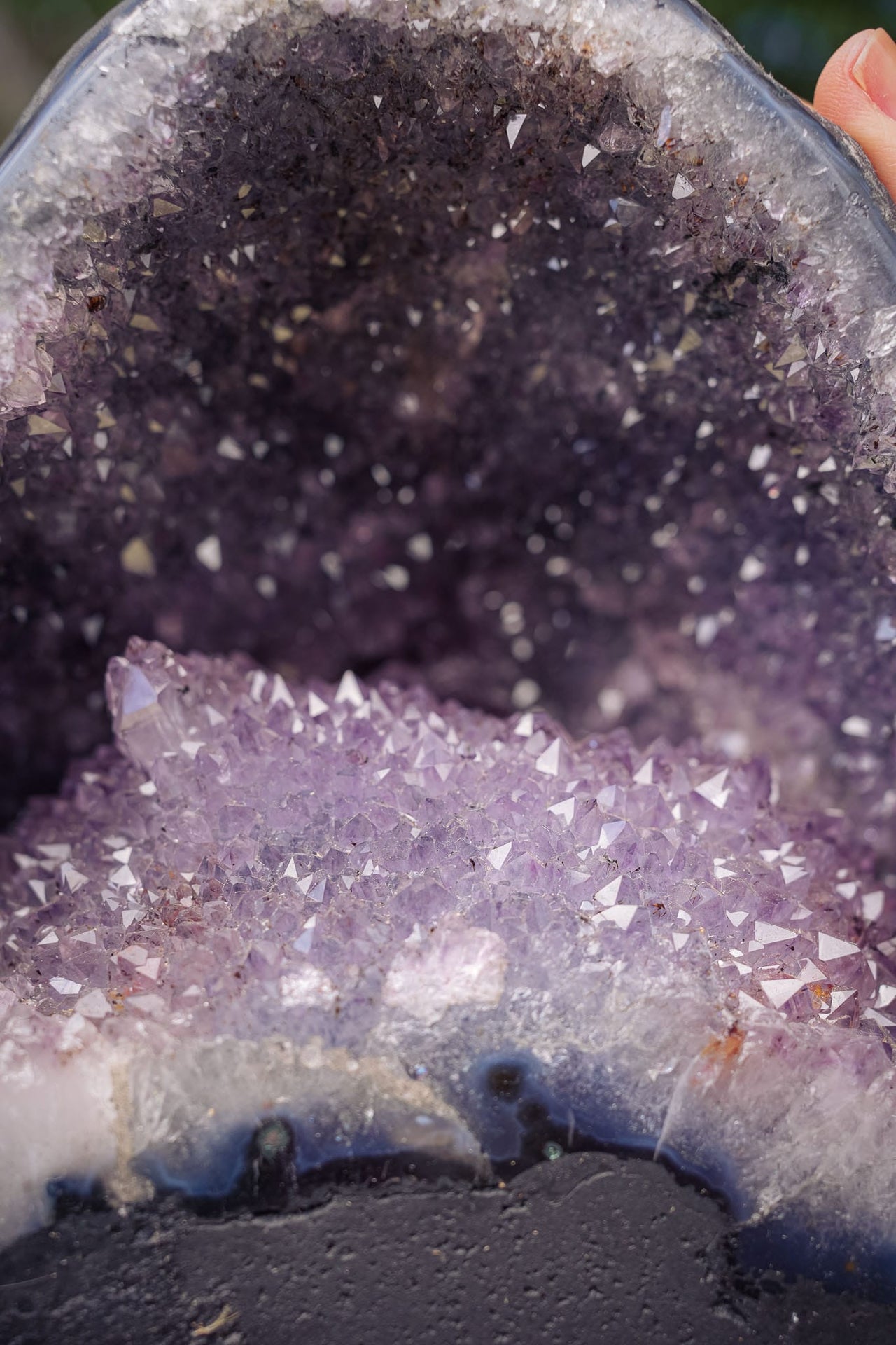 Amethyst Geode of Optimism