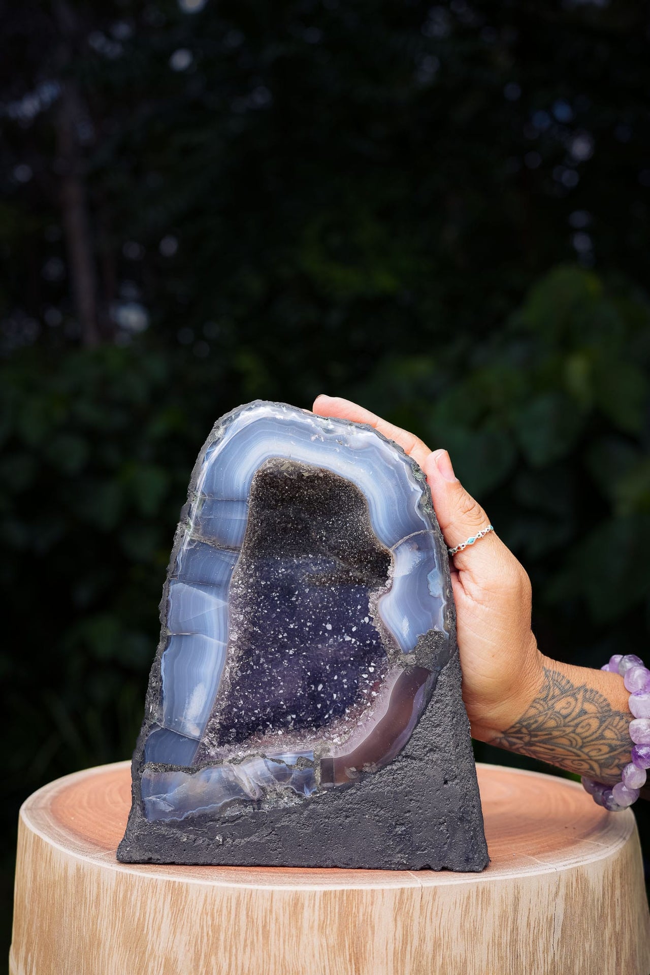 Amethyst Geode of Communication