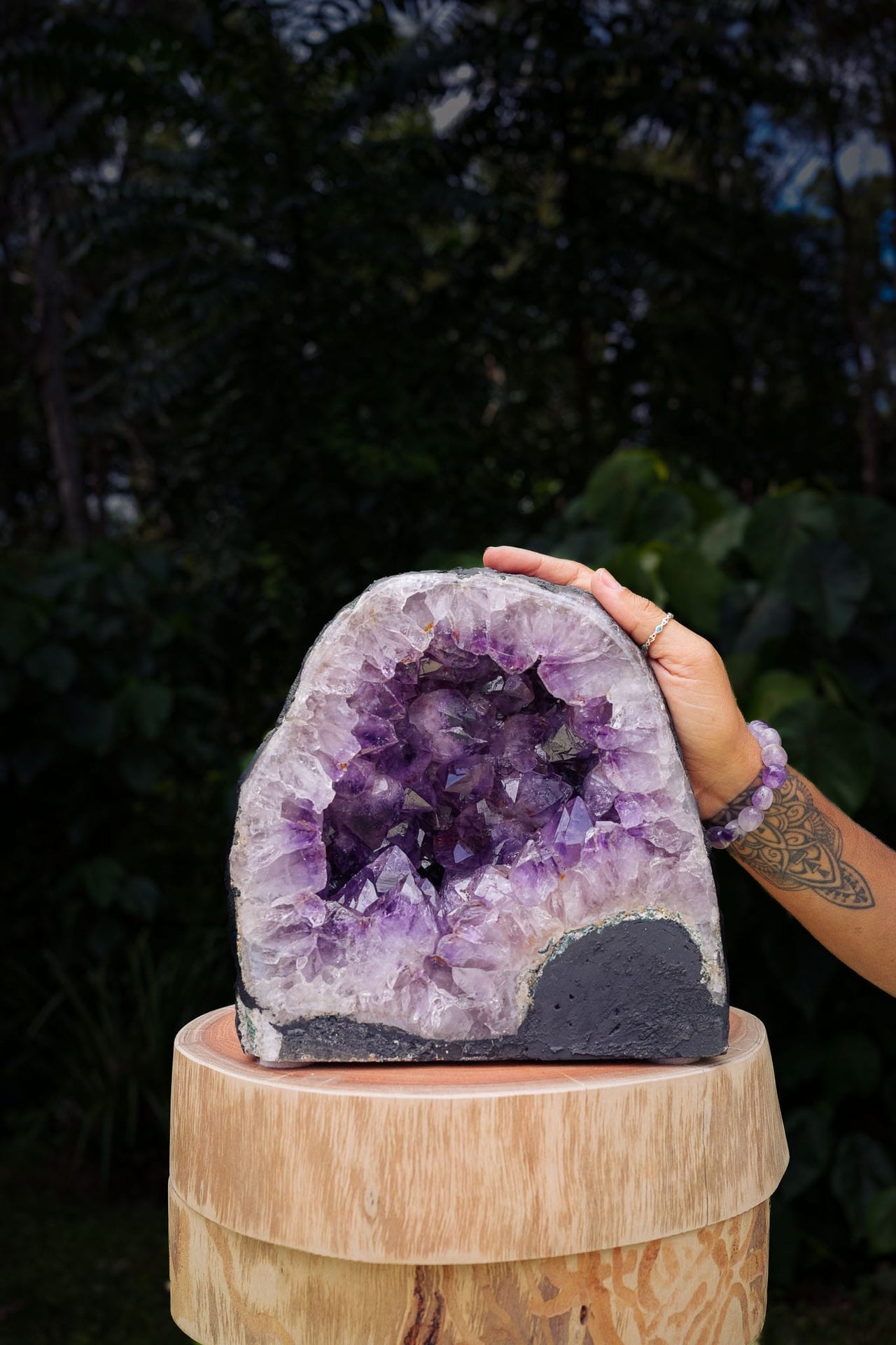 Amethyst Geode of Light