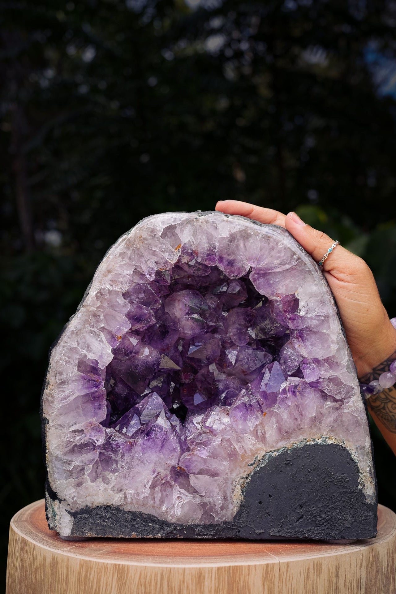 Amethyst Geode of Light