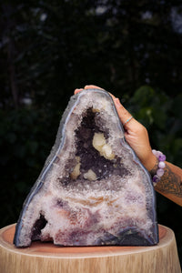 Thumbnail for Amethyst Geode of Ethereal Beauty