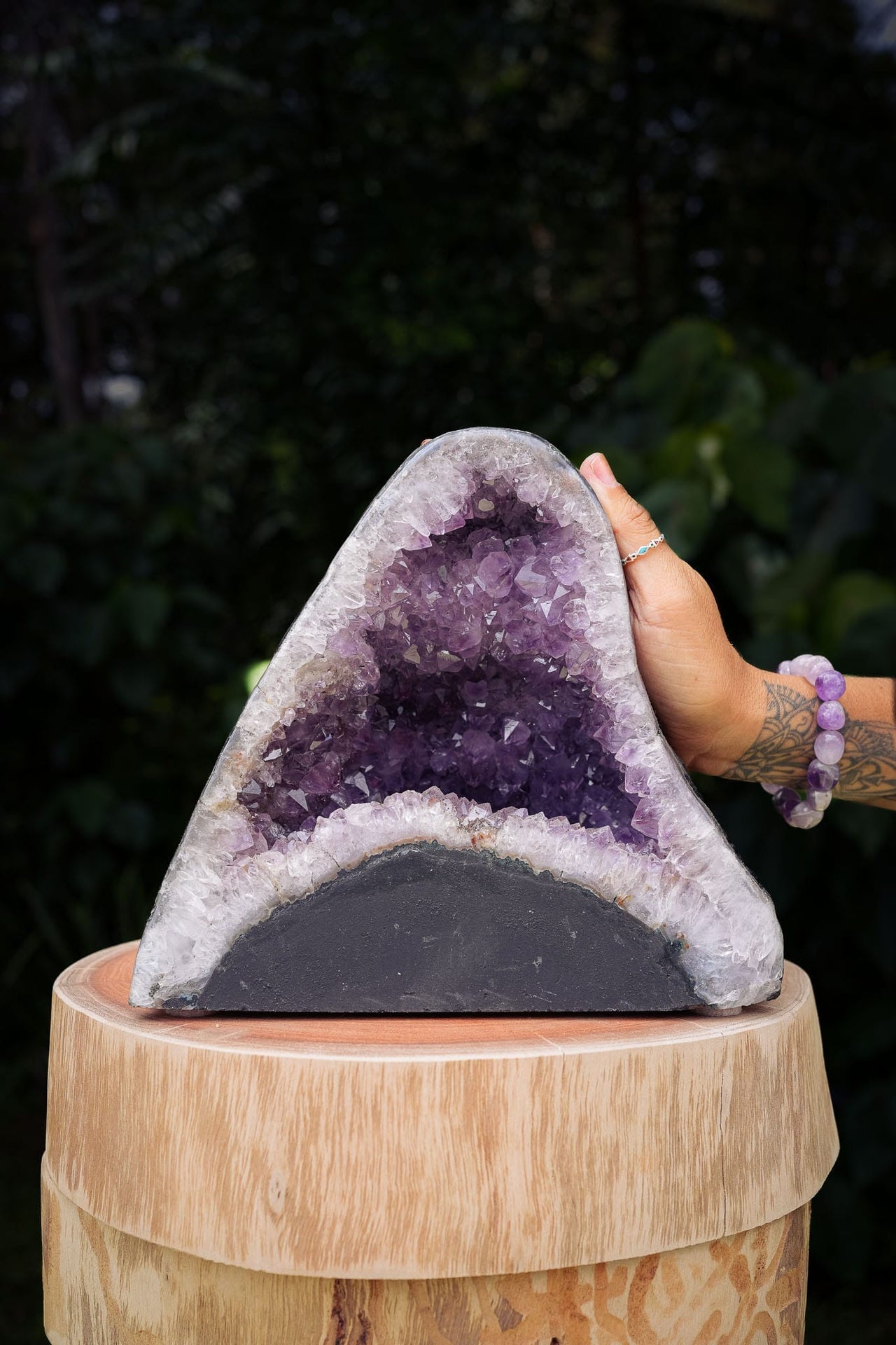 Amethyst Geode of Strength