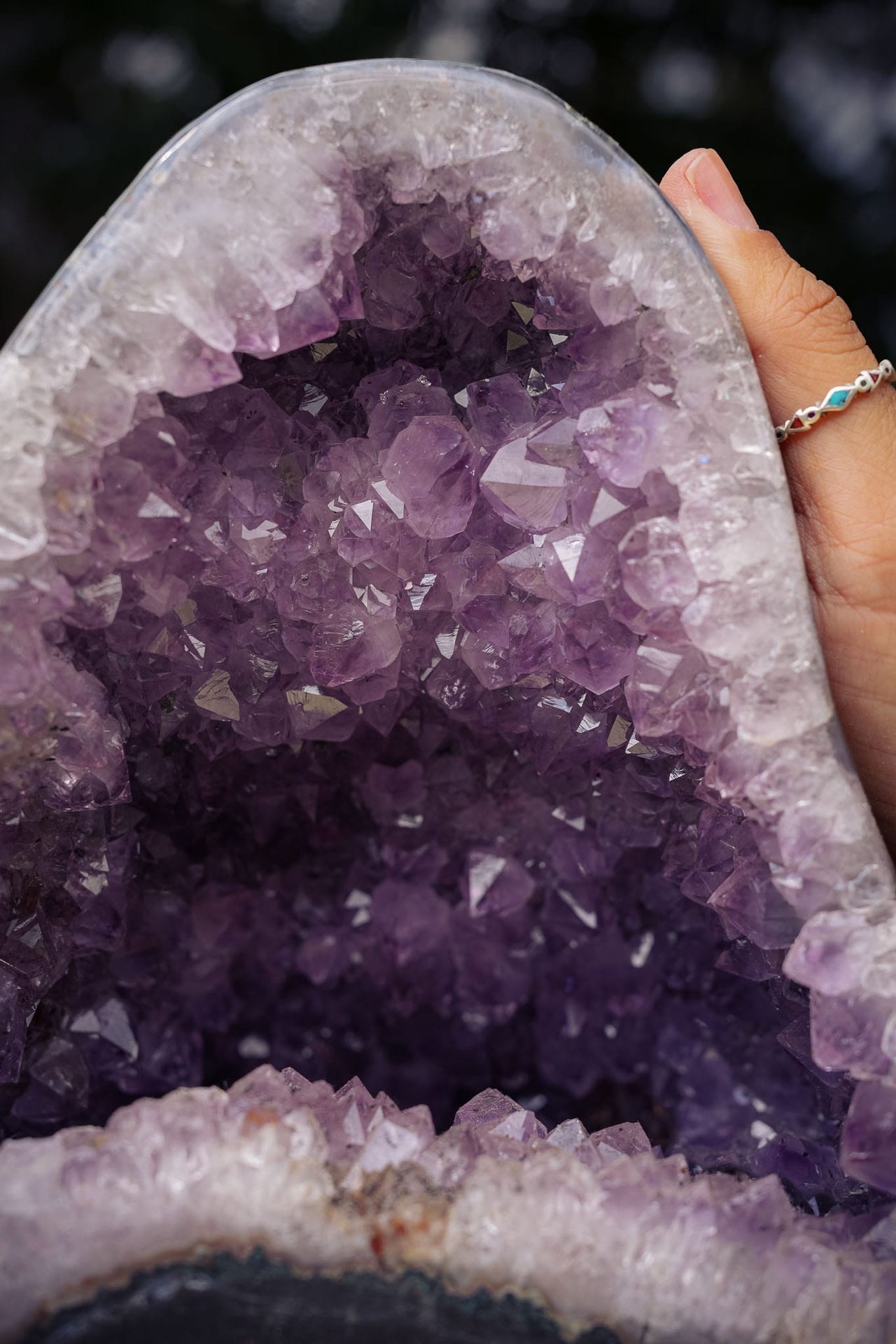 Amethyst Geode of Strength