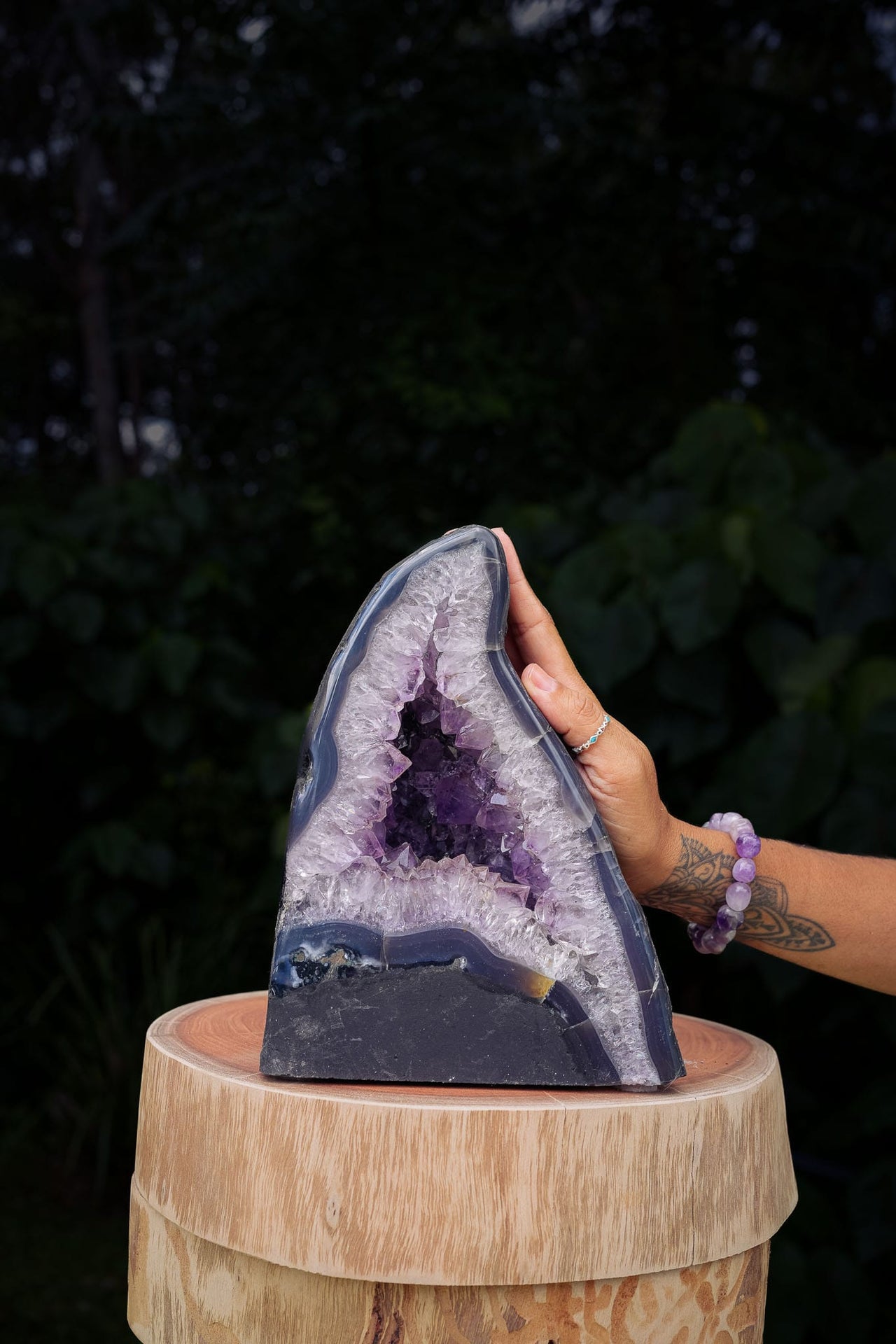 Amethyst Geode of Fluidity