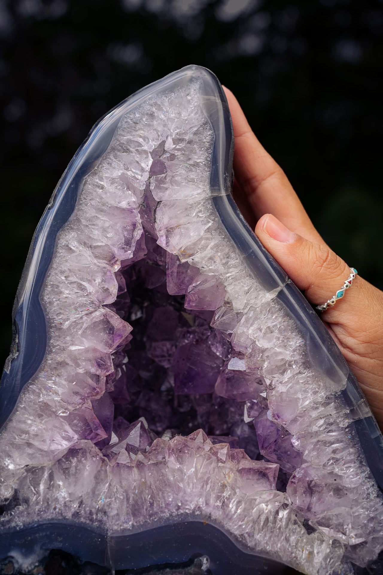 Amethyst Geode of Fluidity