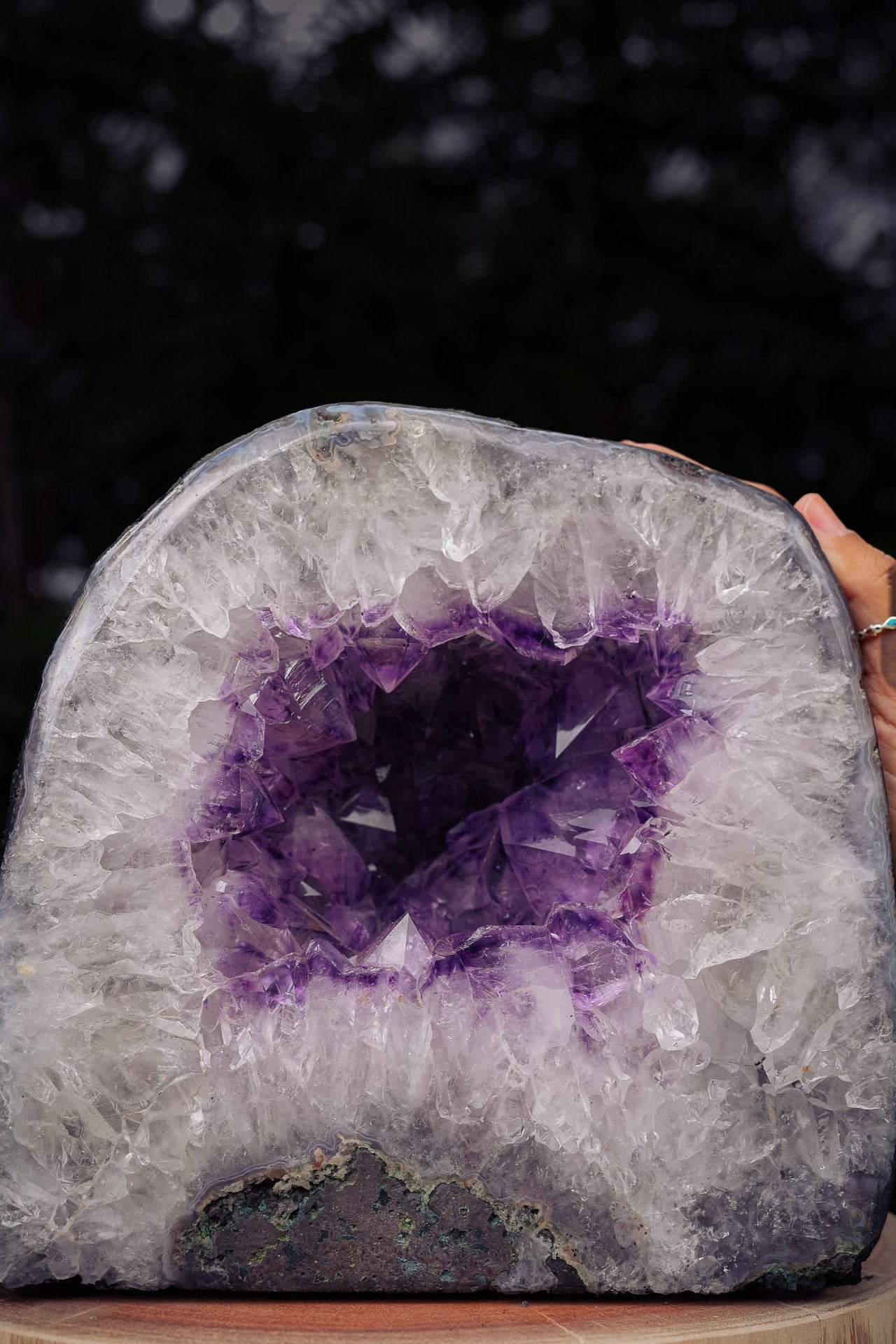 Amethyst Geode of Effervessence