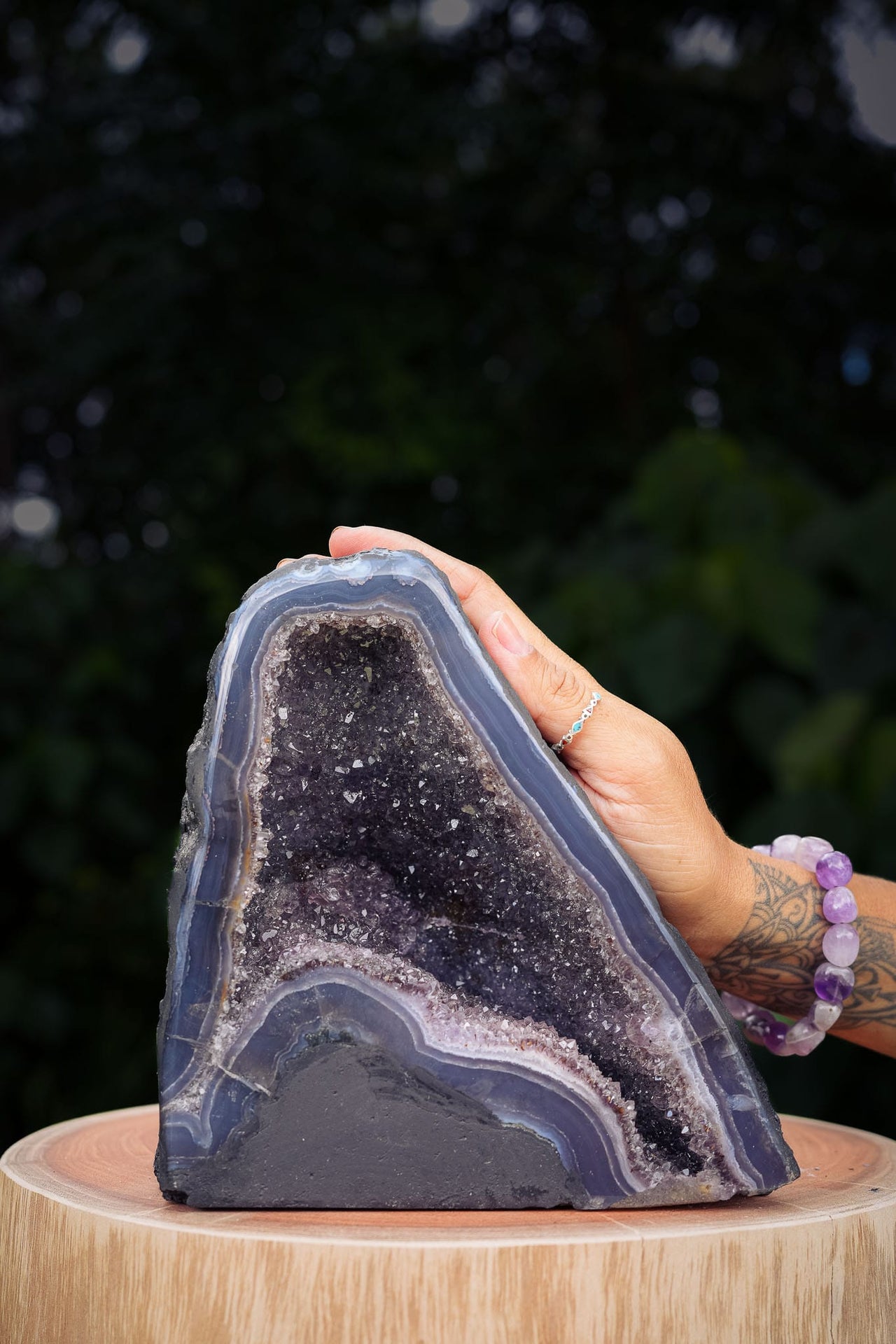 Amethyst Geode of Brilliance