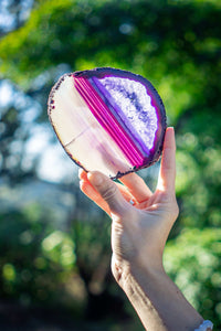 Thumbnail for Purple Agate Slice