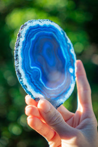 Thumbnail for Blue Agate Slice