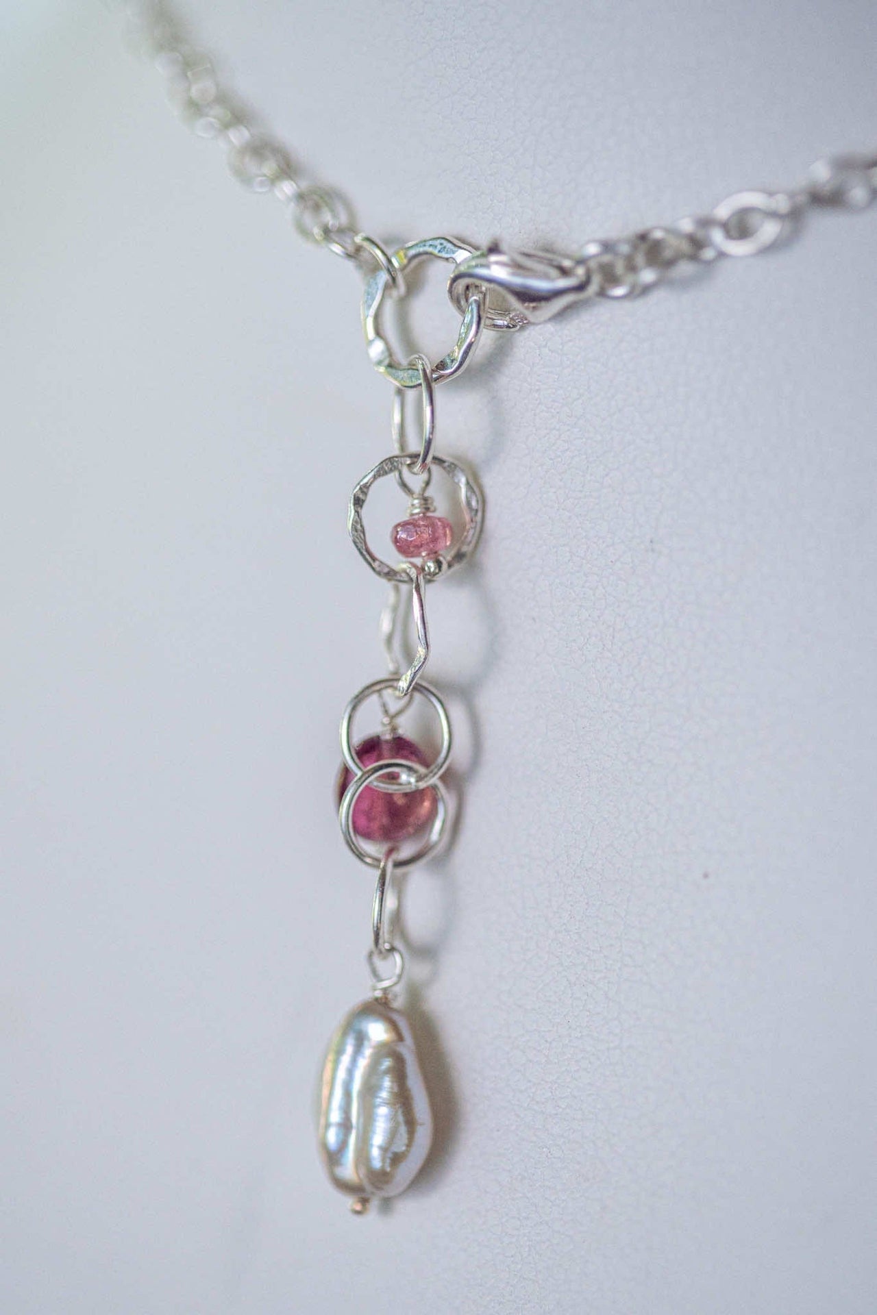 Moonstone & Rose Quartz Bespoke Necklace