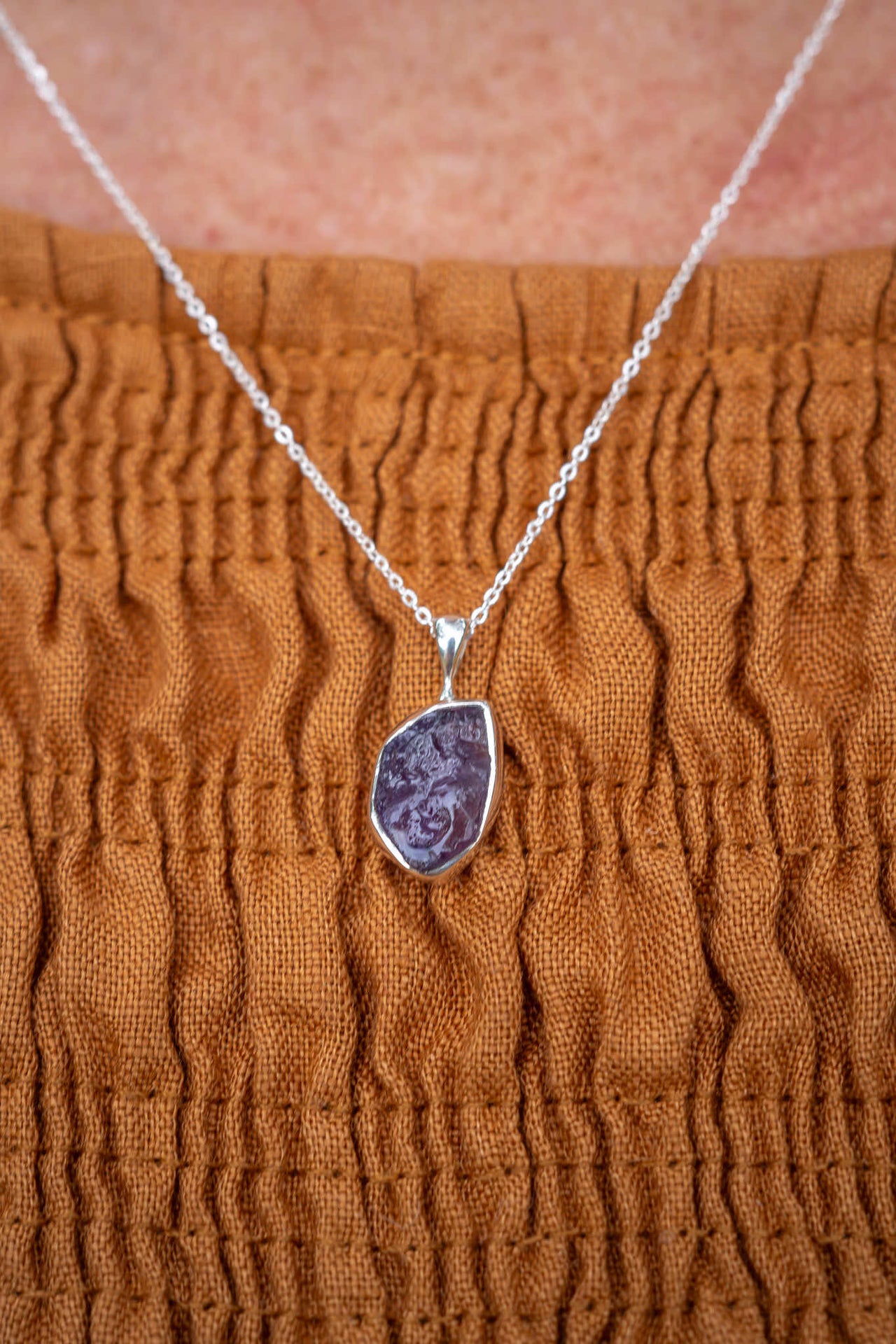 Amethyst Peace Necklace