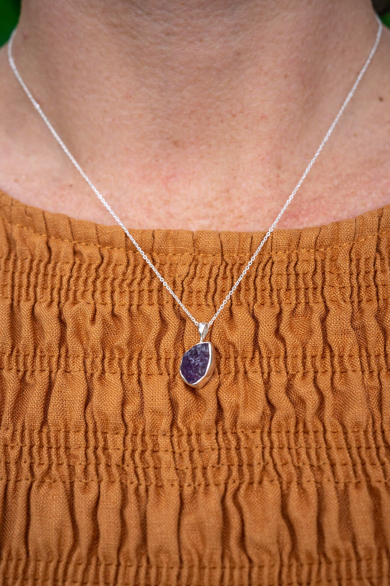 Amethyst Peace Necklace