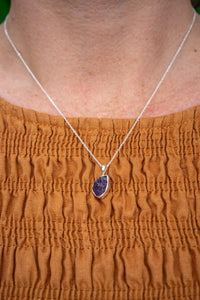 Thumbnail for Amethyst Peace Necklace