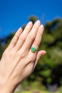 Thumbnail for Chrysoprase Ring