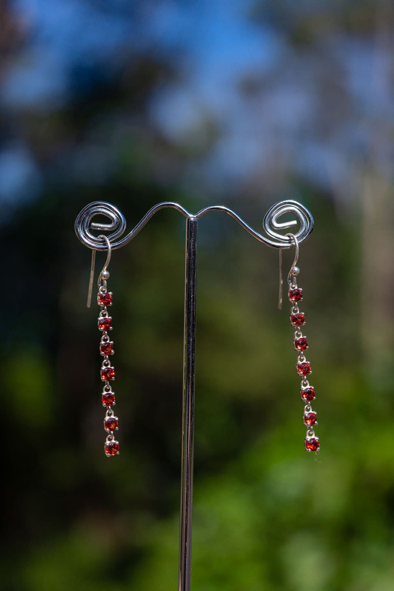 Garnet Earrings