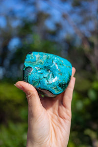 Thumbnail for Malachite and Chrysocolla Freeform