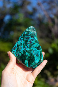 Thumbnail for Malachite and Chrysocolla Freeform