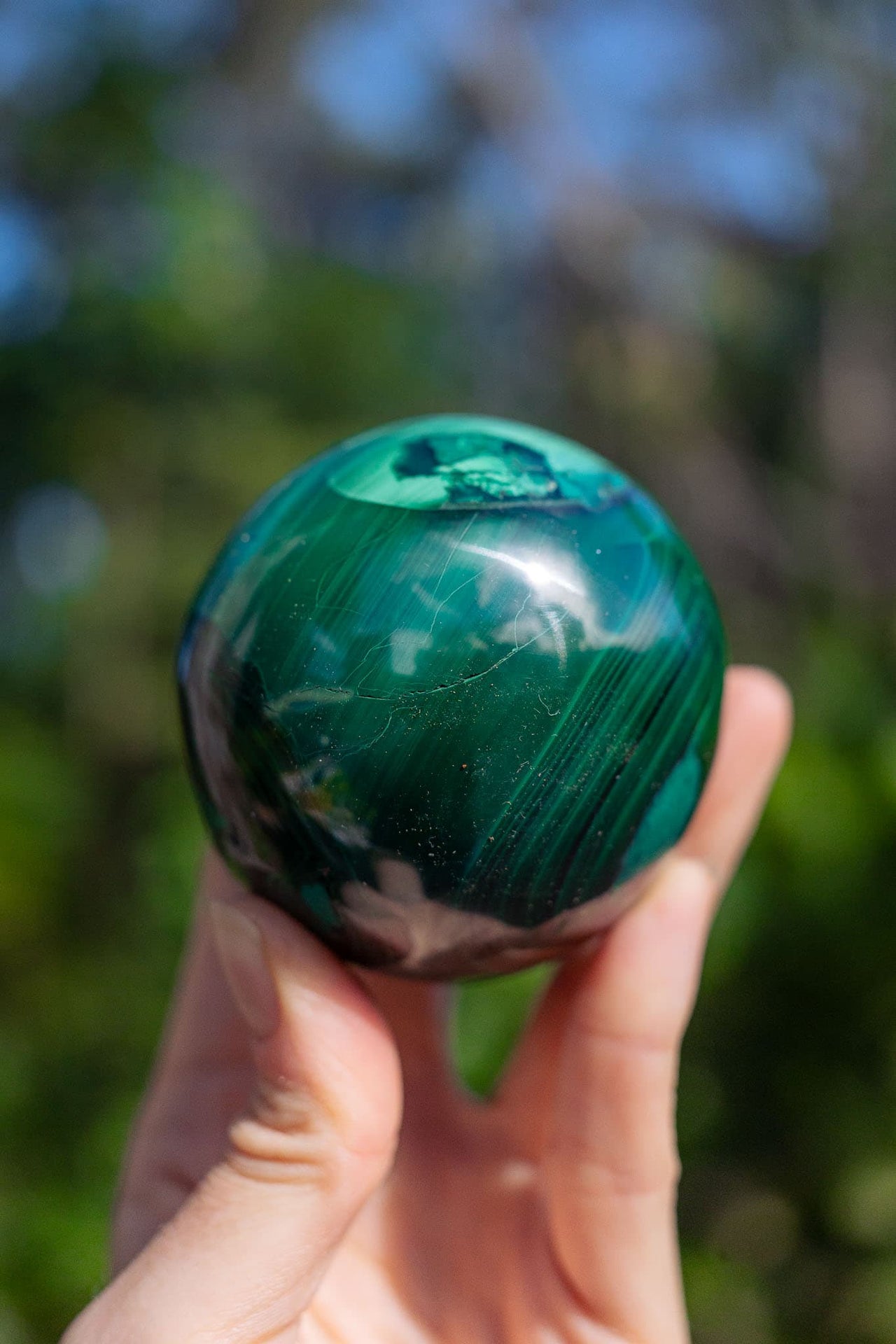 Malachite Sphere