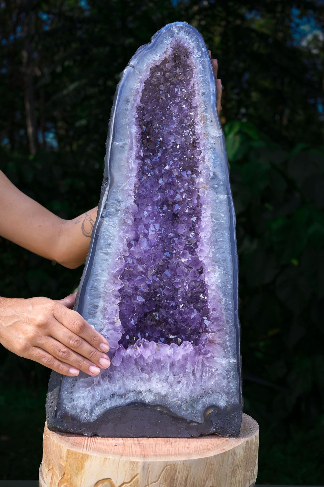 Amethyst Geode of Insight