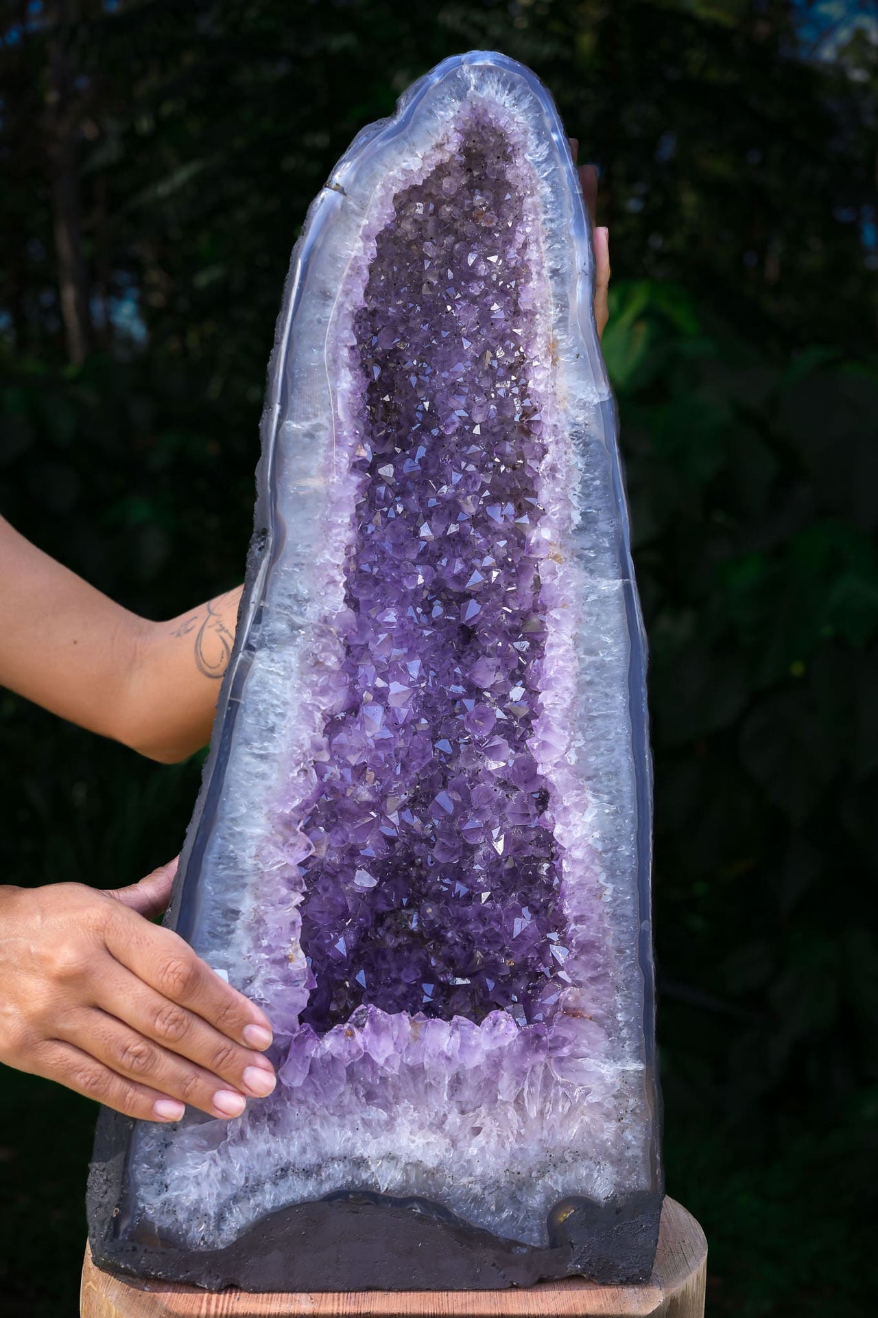 Amethyst Geode of Insight