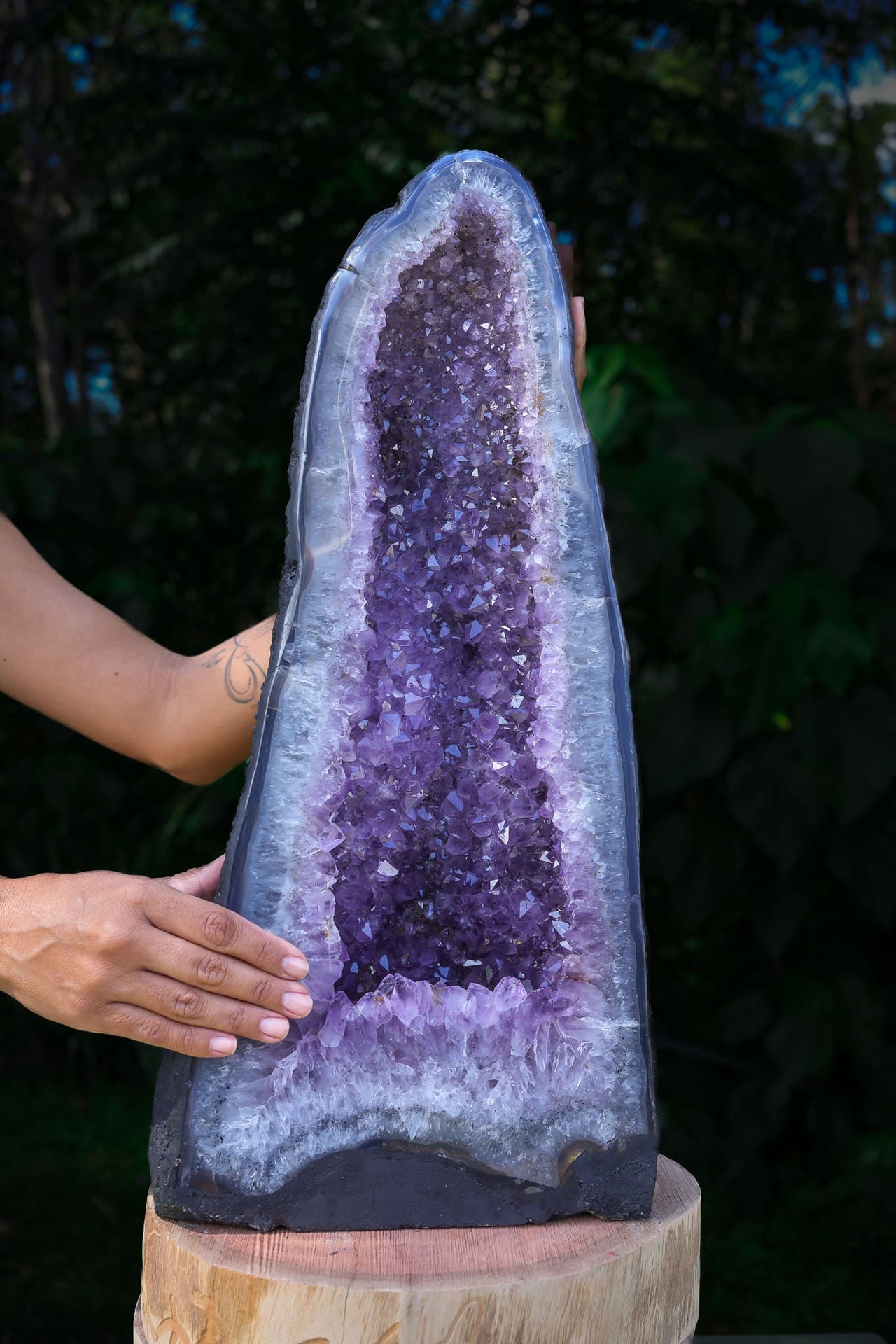 Amethyst Geode of Insight