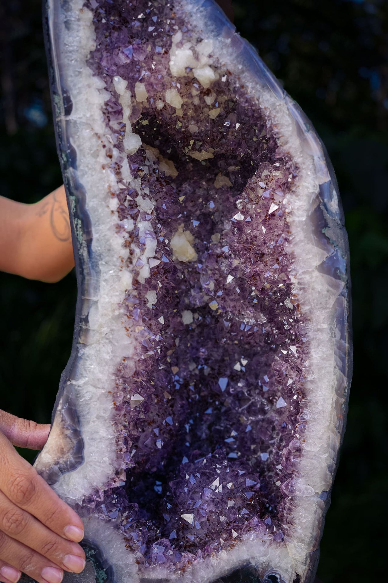 Amethyst Geode of Tenderness