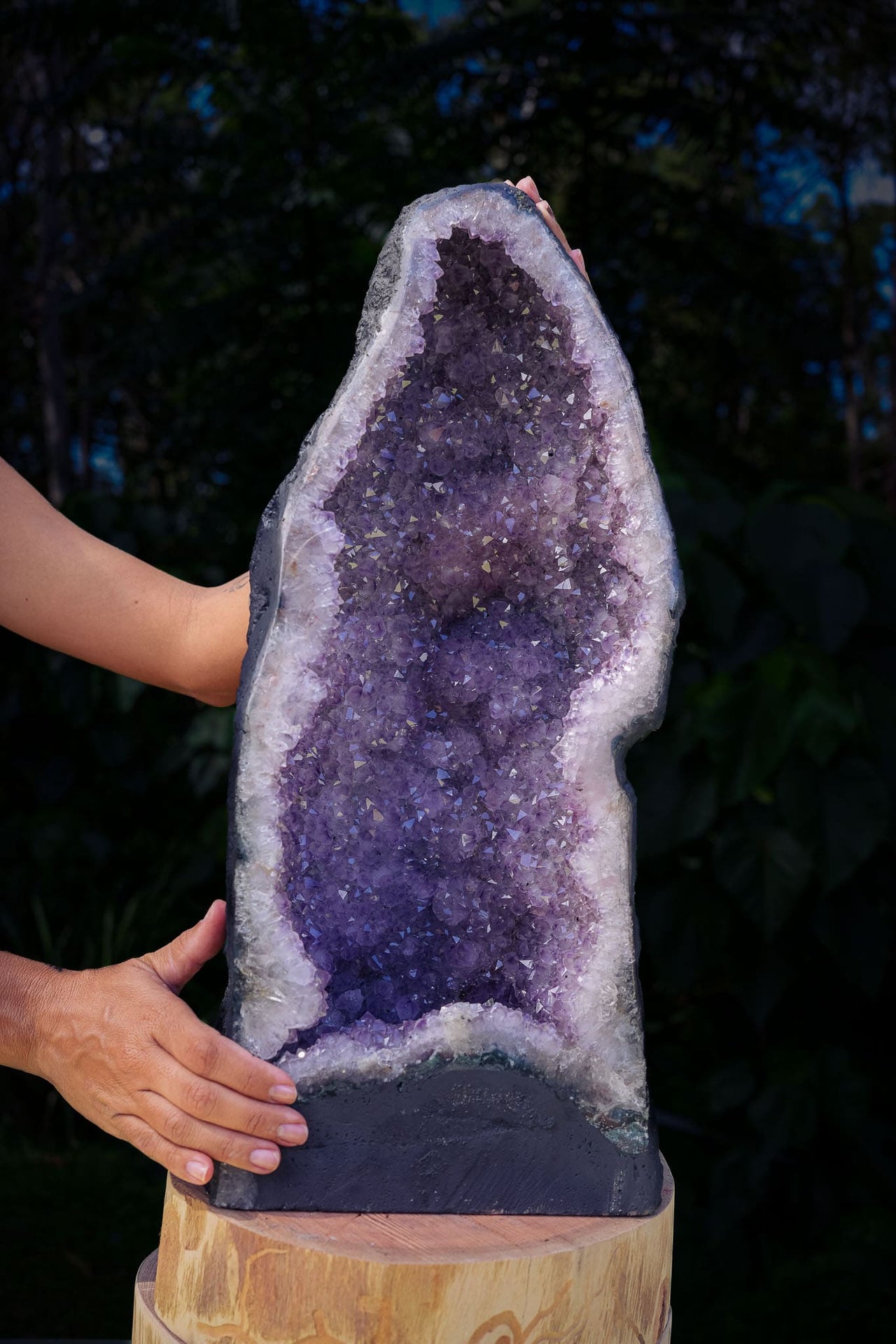 Amethyst Geode of Graceful Beauty