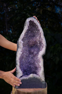 Thumbnail for Amethyst Geode of Graceful Beauty