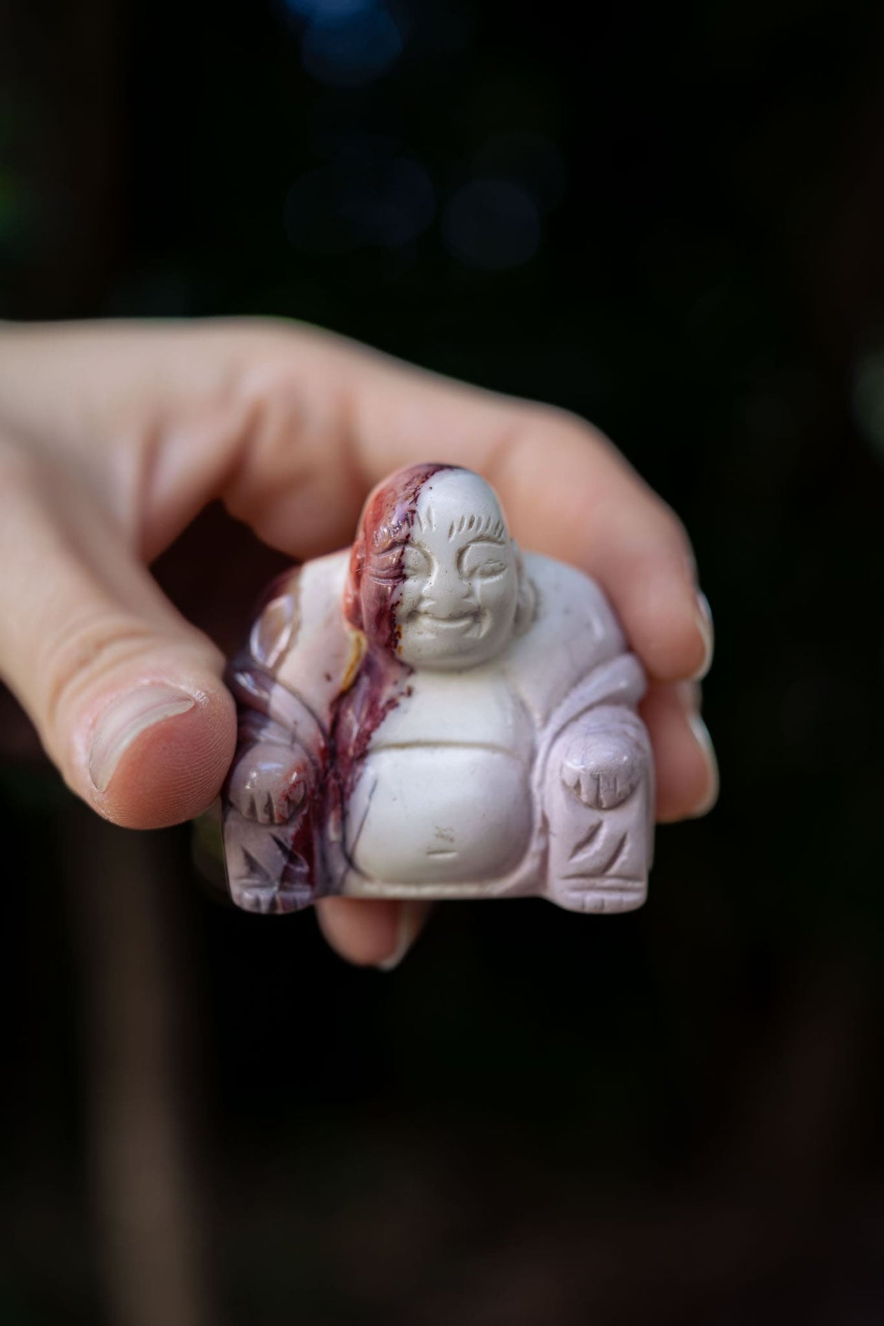 Mookaite Buddha