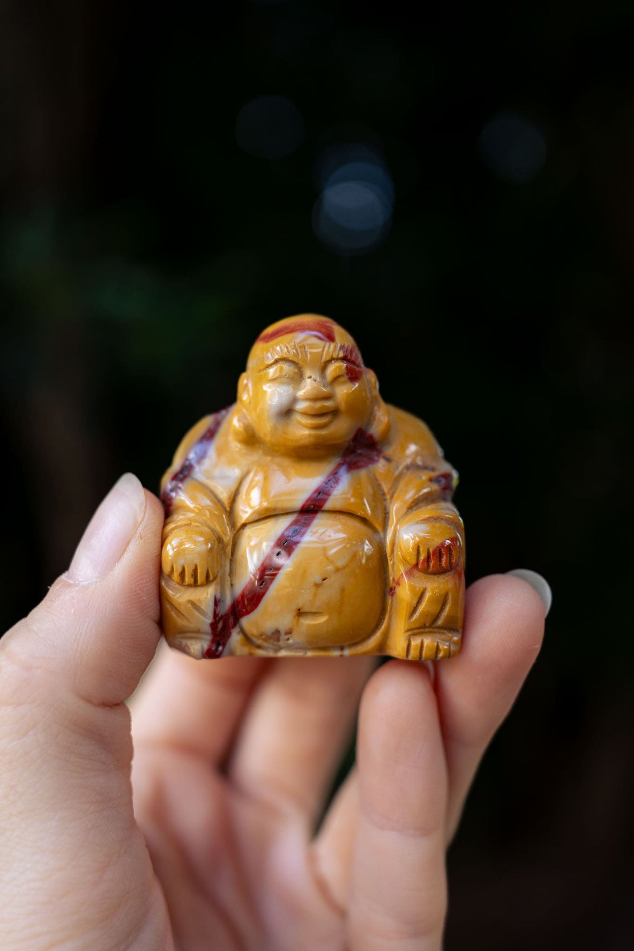 Mookaite Buddha