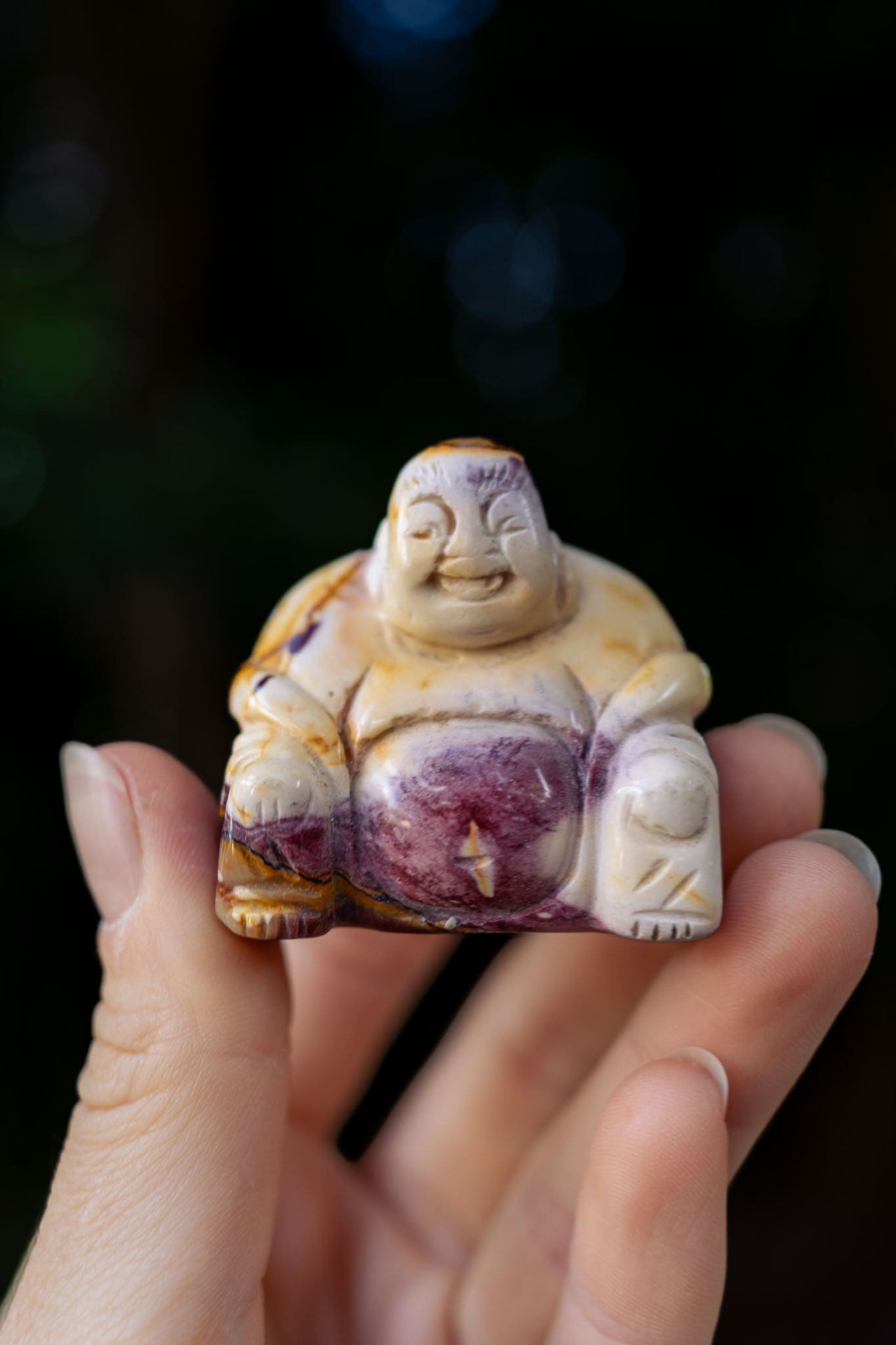 Mookaite Buddha