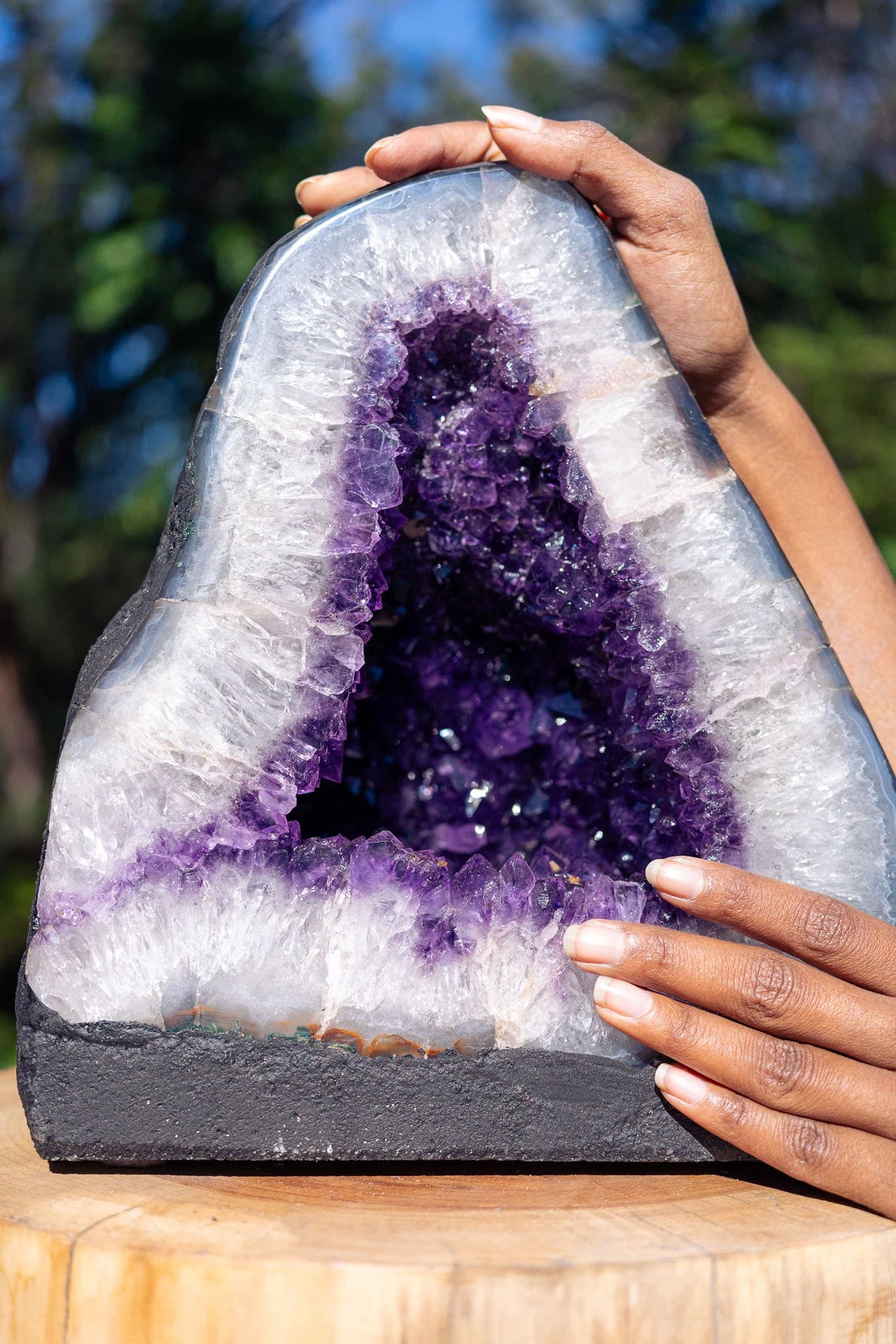 Amethyst Geode of Insight