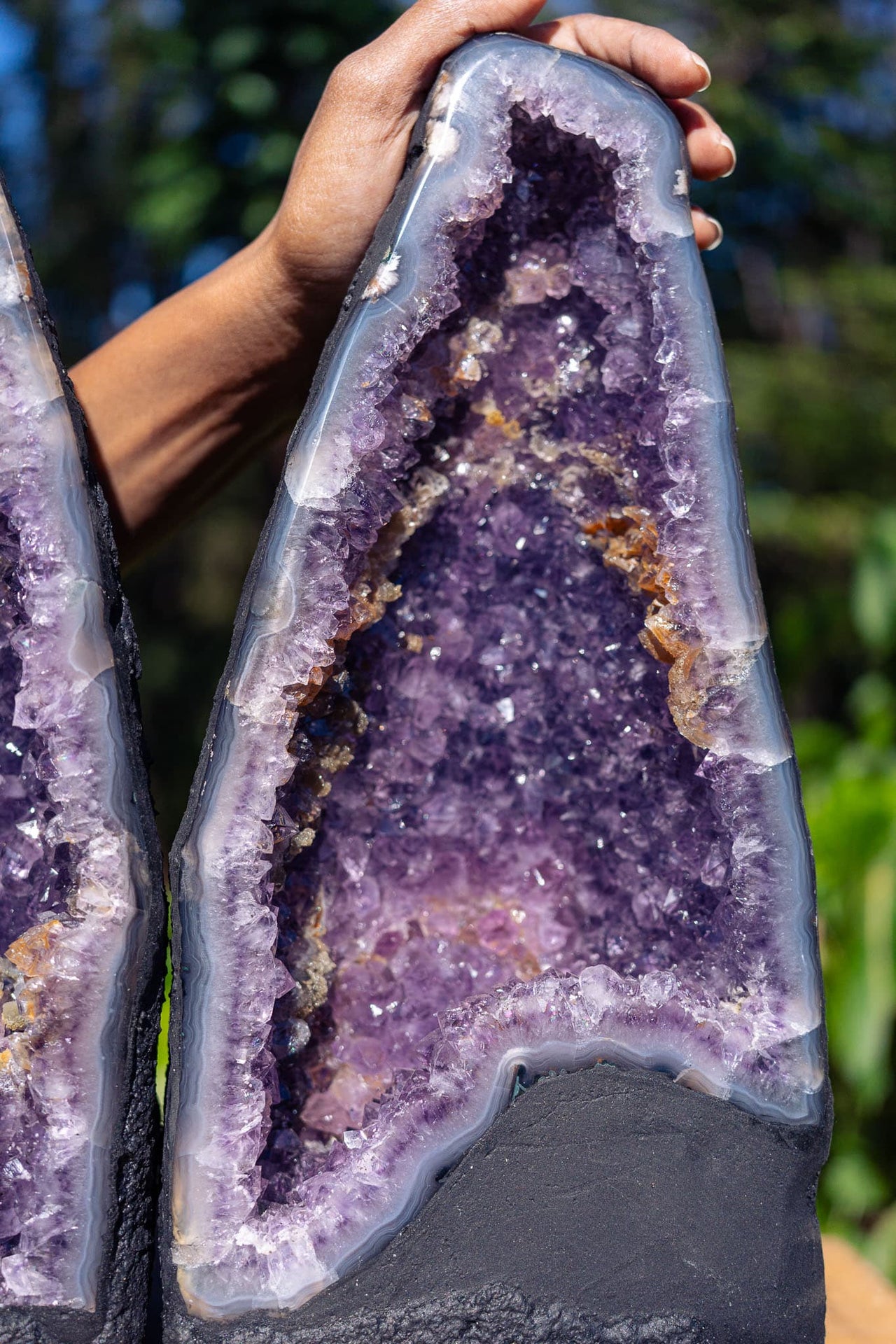 Amethyst Geode Pair of Dreams
