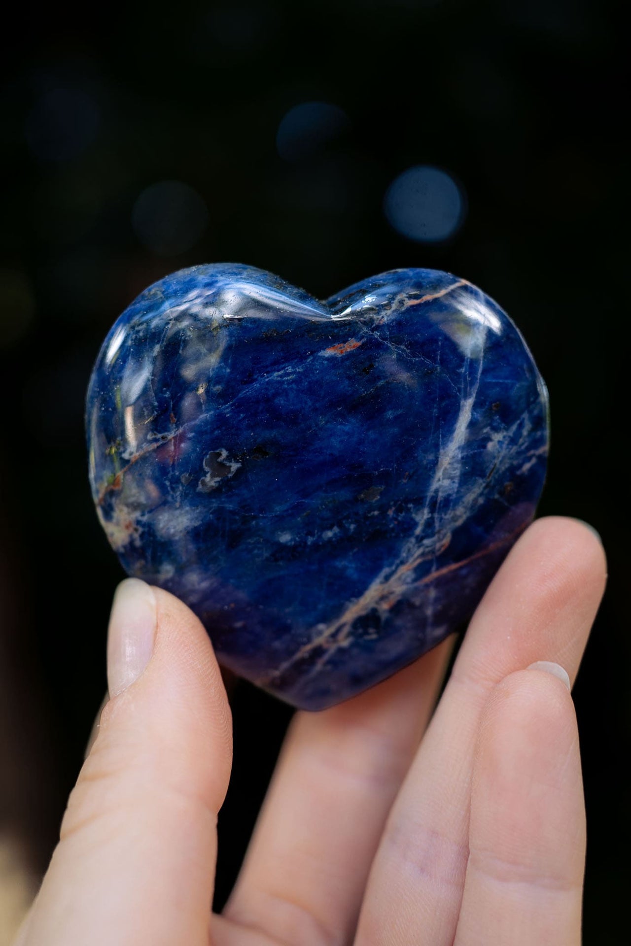 Sodalite Heart