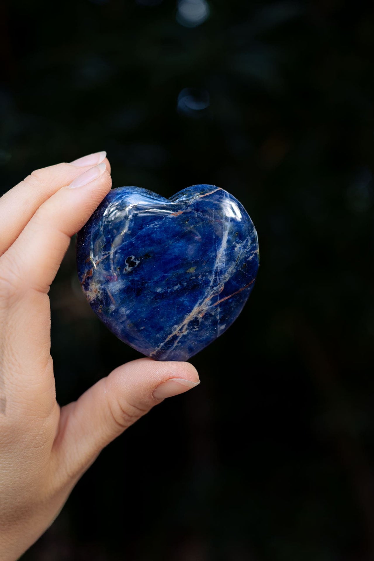 Sodalite Heart