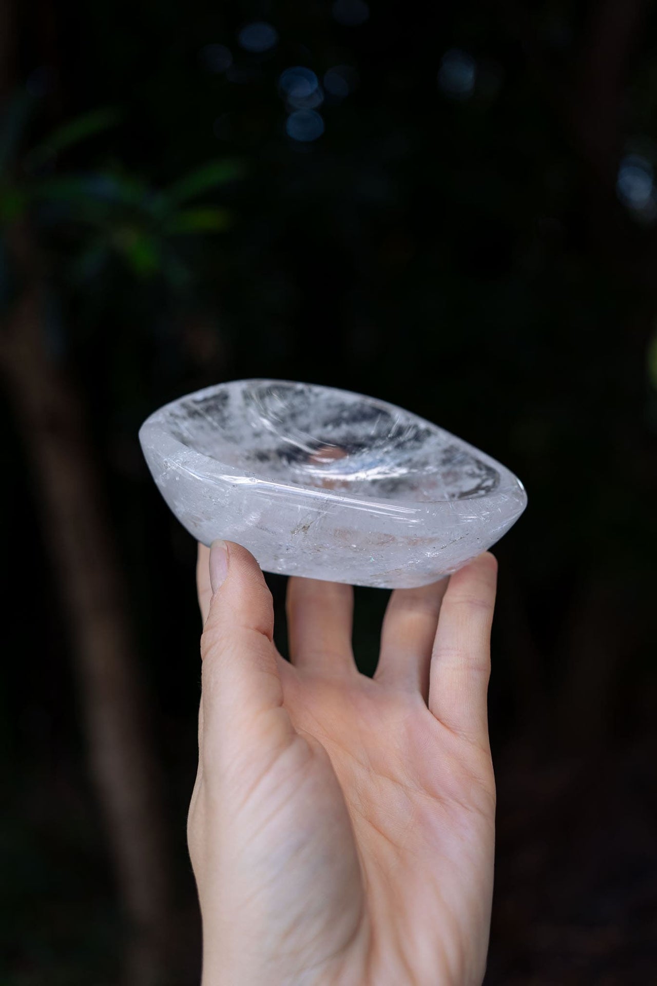 Petite Clear Quartz Dish