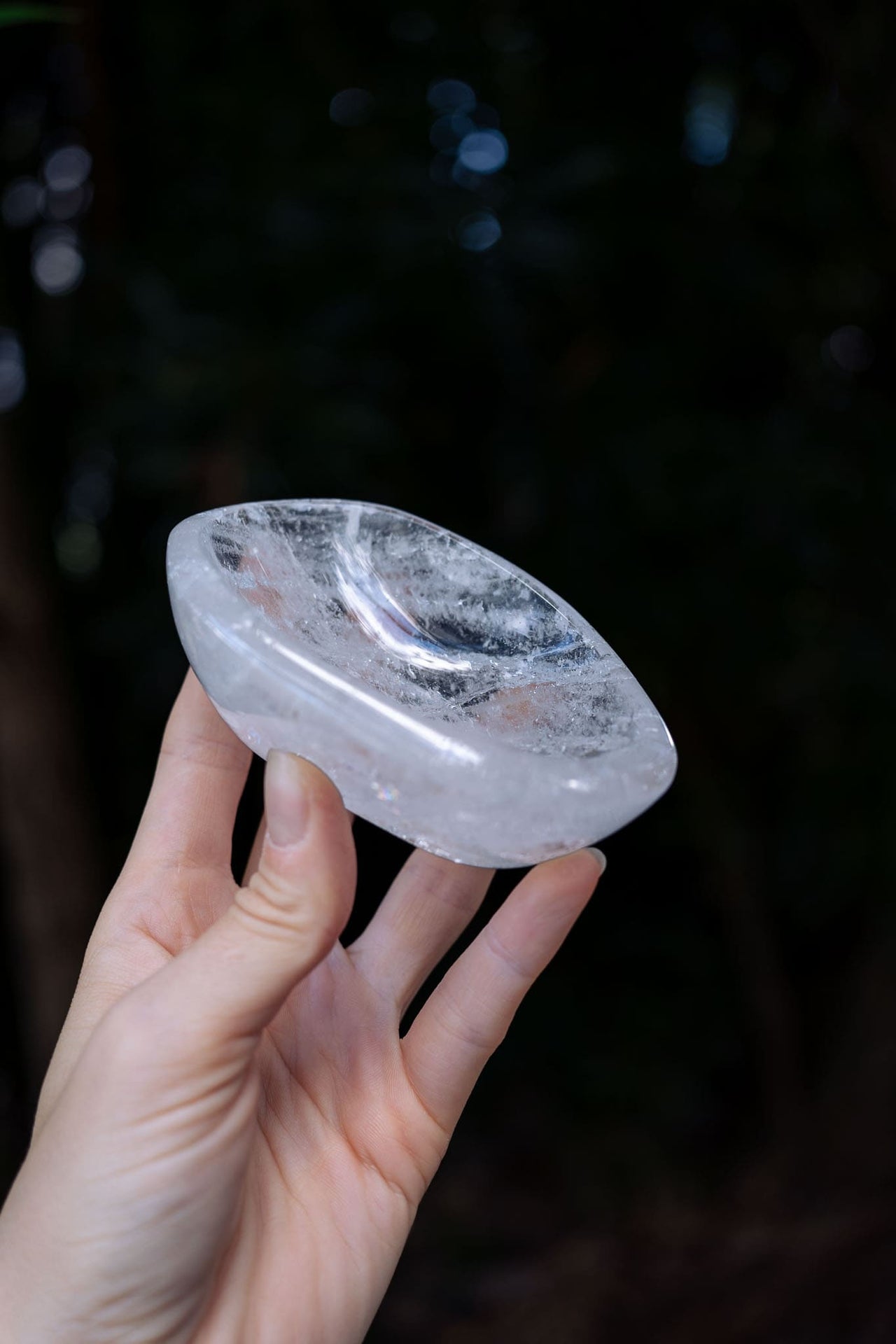 Petite Clear Quartz Dish