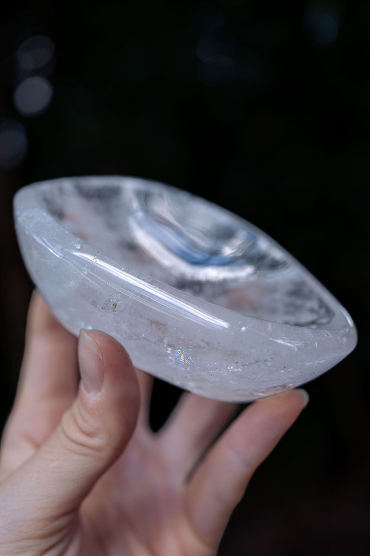 Petite Clear Quartz Dish