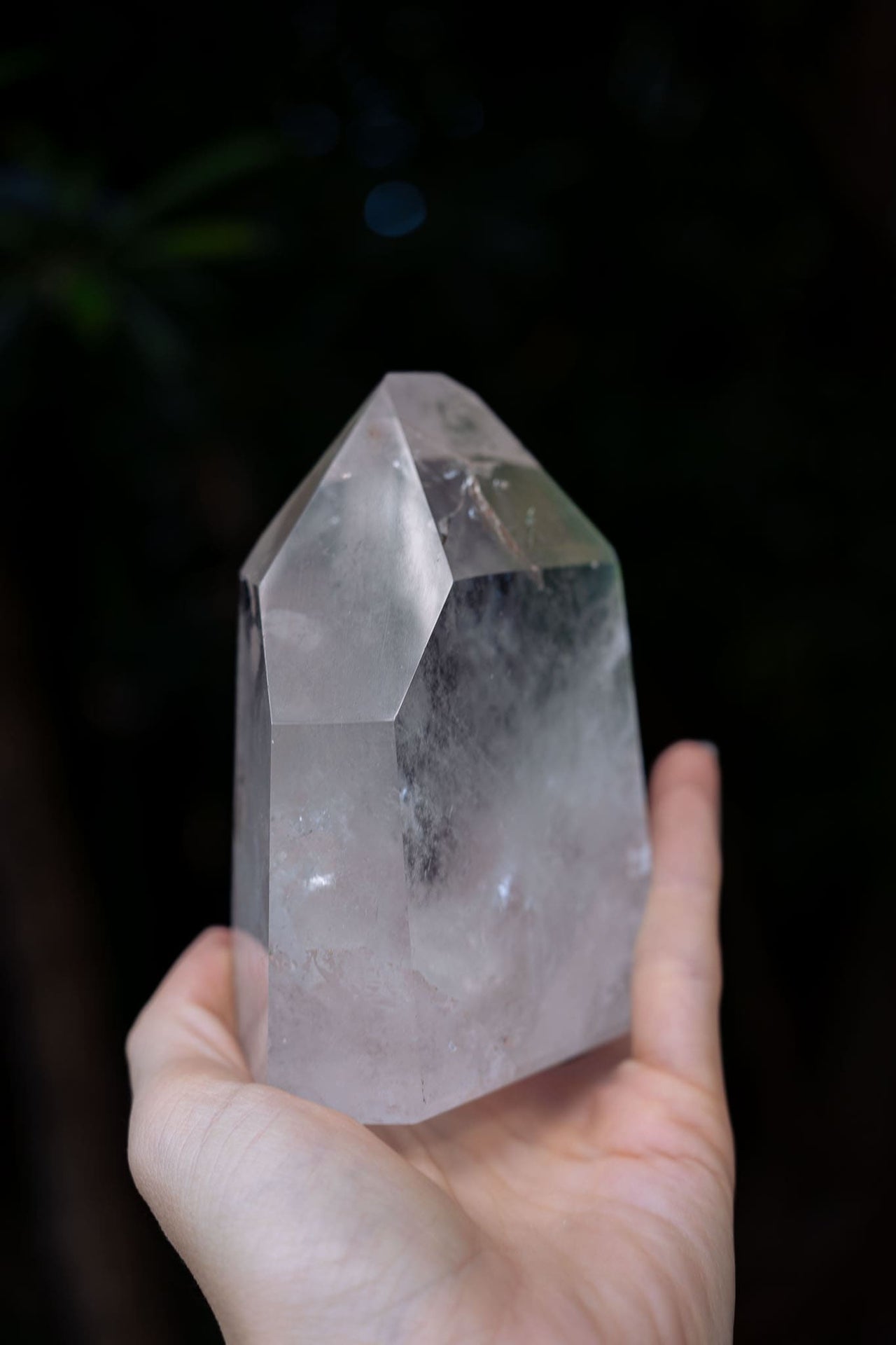 Clear Quartz with Isis Formation