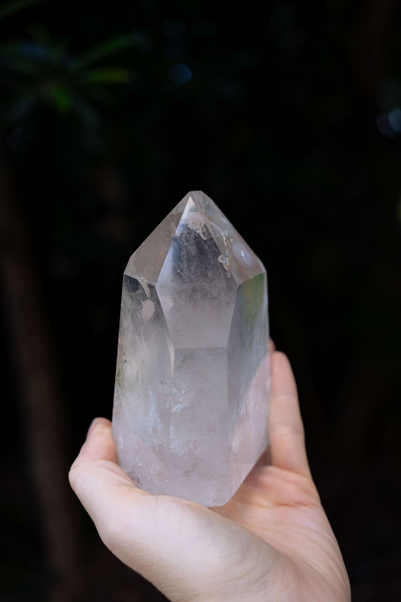 Clear Quartz with Isis Formation